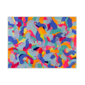 image principale de la peinture acrylique nommée l'énergie sur le site justine painchaud artiste peintre