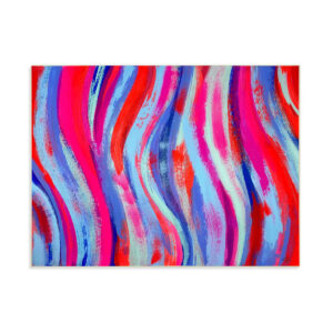 image principale de la peinture acrylique nommée les expériences sur le site justine painchaud artiste peintre